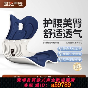 【台灣公司 可打統編】思菲其護腰久坐神器坐墊辦公室靠背墊腰部支撐靠墊人體工學坐姿椅