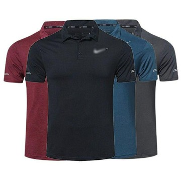 速乾免燙短袖T恤男高爾夫服裝男裝golf運動球衣服翻領Polo衫上衣 TERG