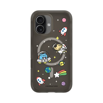 iPhone 17 AirX 本質黑 - 貓貓蟲咖波 Bugcat Capoo - 咖波宇宙探險