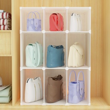 放包包的收納架落地式衣柜整理柜子家用臥室省空間衣櫥裝包存放架