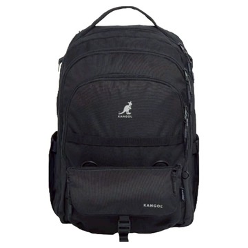 KANGOL 袋鼠 可拆式運動後背包 6455174120  黑色  47 x 33 x 18cm
