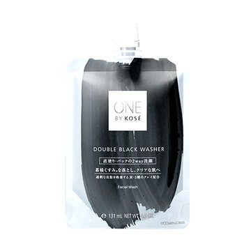 【KOSE 高絲】ONE BY KOSE黑碳潔顏泥140g (131ml)