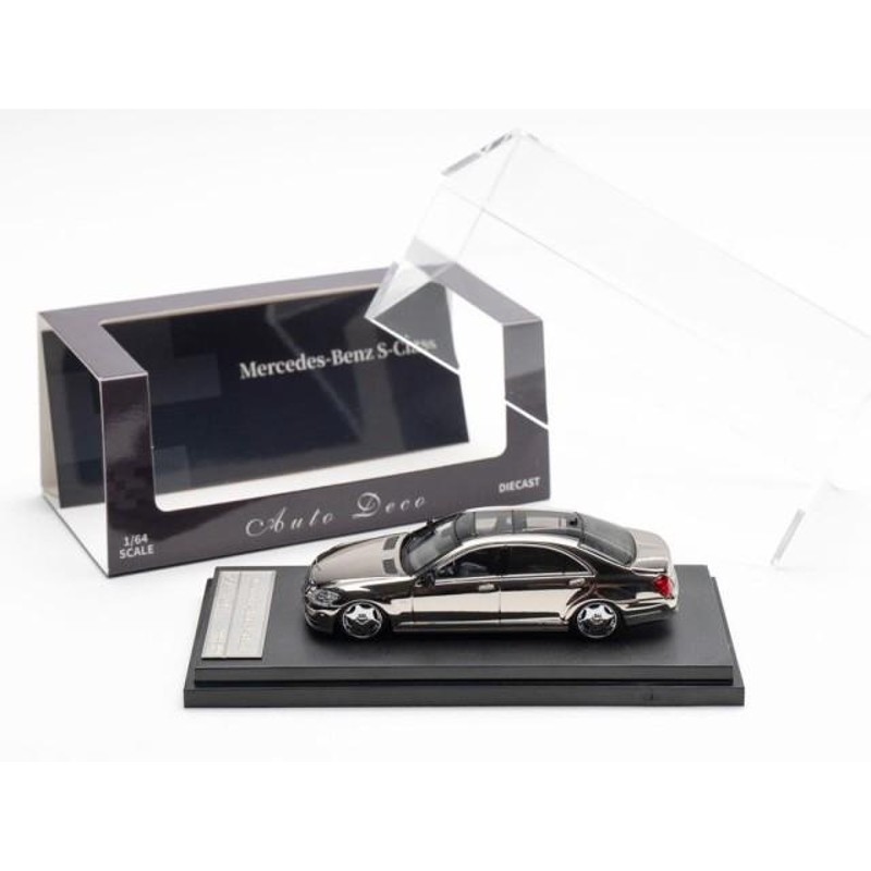 新品 Aeto Deco 1/64 メルセデス ベンツ Mercedes-Benz S600 W221 ローダウンバージョン VIP 改造  Metallic Silver | LINEブランドカタログ