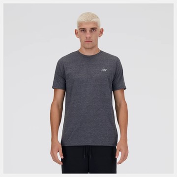 NEW BALANCE NB 上衣 男款 短袖上衣 運動 灰 MT41070BKH