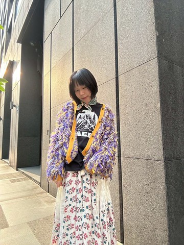 【熱門預購】彩線圈圈針織短版開襟外套 (三色) CWB-5301