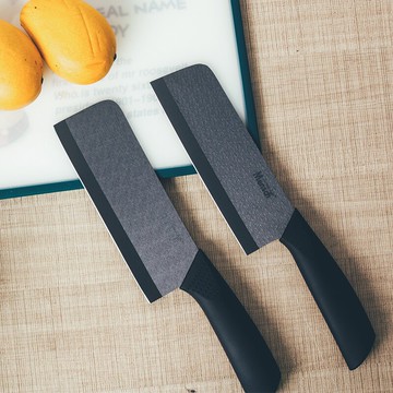 家用免磨6寸6.5寸中西餐切片刀黑刃陶瓷刀廚師切肉水果蔬菜輔食刀