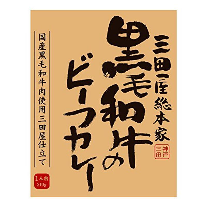 三田屋総本家 黒毛和牛のビーフカレー 210g