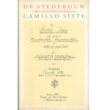 De stedebouw volgens -9789064501173 絕版英文設計書 [建築人設計人的店-上博圖書]
