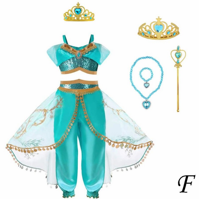 プリンセス ドレス 子供 コスチューム 豪華 アクセサリー セット