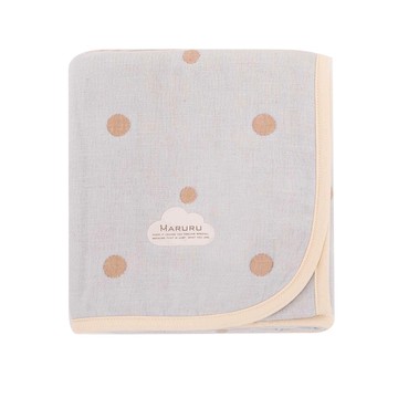 日本製嬰兒寶寶五層紗被 嬰兒藍Ｌ