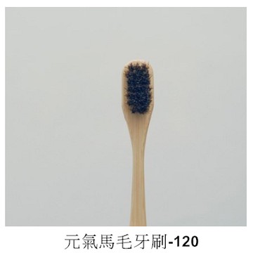 【Simple Zone】元氣棕色馬毛牙刷-120