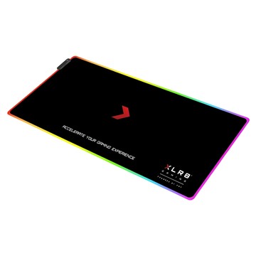 PNY 必恩威 XLR8電競 RGB滑鼠墊 MPXRS7030L-RB 加大款 70 x 30cm  RGB 黑色  1個