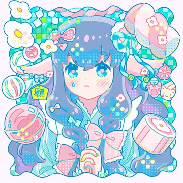 方形明信片 - 願