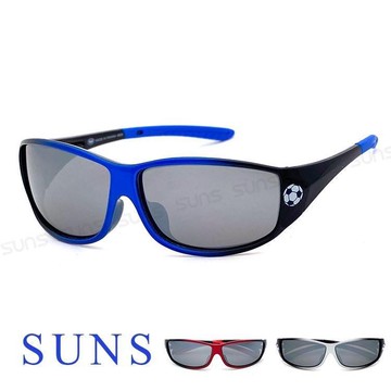 【SUNS】MIT兒童太陽眼鏡 足球造型 休閒墨鏡 抗UV(69526)