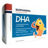 挪威魚油ＤＨＡ口嚼軟膠囊 60粒/盒