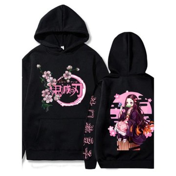 Printed Harajuku Hooded Sweatshirt Unisex印花原宿連帽運動衫