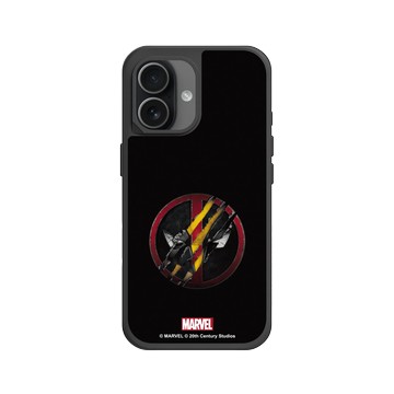 iPhone 17 SolidX 黑 - 迪士尼-漫威 Marvel - 死侍與金鋼狼-Logo