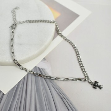 腳鍊 皇家十字架雙重鋼鍊【NAS36】