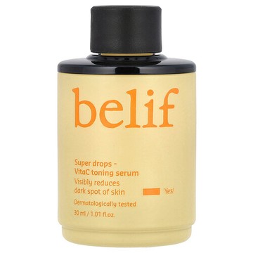belif, 超級滴劑，維 C 爽膚精華，1.01 液量盎司（30 毫升）