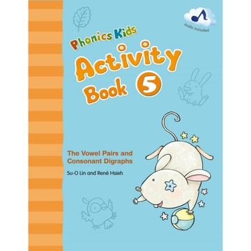 敦煌-建宏 Phonics Kids Activity Book 5 (with Caves WebSource) 9786269520930 <建宏>