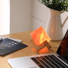 光塩本色-SUN.DAY光鹽燈 ¤臻藏館¤ 實木與鹽礦的完美結合  突破傳統鹽燈形象  堅持手工創新設計