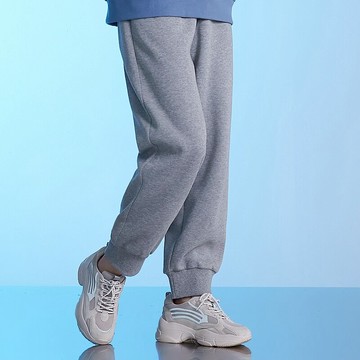 三福夏季新款女裝日韓基礎舒適束腳保暖休閑褲長褲女438406