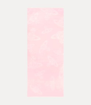Vivienne Westwood Paris Orb Stole Paris Orb Pink  Unisex