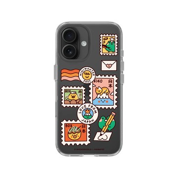 iPhone 16 Clear Case（相機按鈕） 透明 - Niniwanted - Souvenirs from Japan