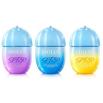 【SHILLS舒兒絲】任選3入-很耐曬超清爽水感UV防曬乳(美白型/潤色型/戲水型)SPF50
