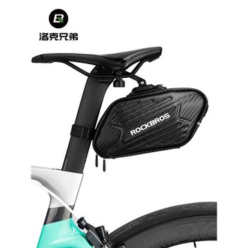 洛克兄弟硬殼自行車包尾包山地車公路車后座騎行鞍座包大容量側開