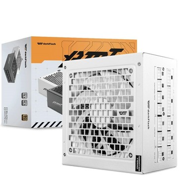 darkFlash PMT 750W 金牌 全模組 ATX3.1 PCIe 5.1 電源供應器《白》