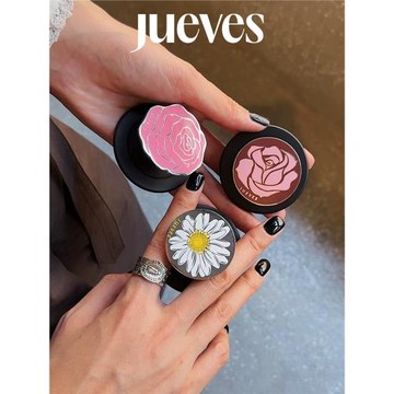 JUEVES星期四原創琺瑯金屬磁吸支架氣囊小眾可旋轉magsafe可伸縮