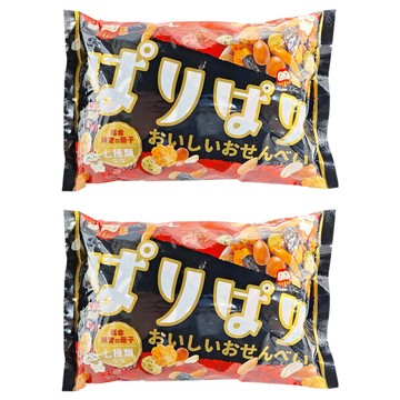 仁者無敵 綜合米果 綜合燒菓子 七種類  144g  2包