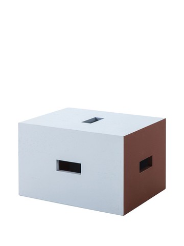 Cassina - Tabouret Nantes Rezé oak stool - unisex - Oak - One Size - Blue