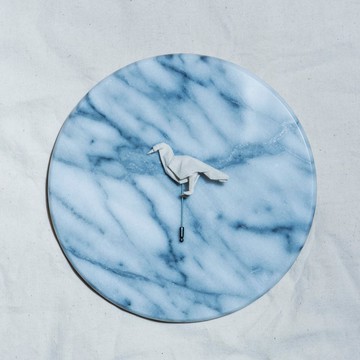 \百鳥園/ 摺紙胸針_鴿子