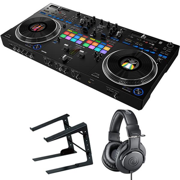 PIONEER スクラッチスタイル 2chDJコントローラー DDJ-REV7   ヘッドホン ATH-M20   PCスタンド セット