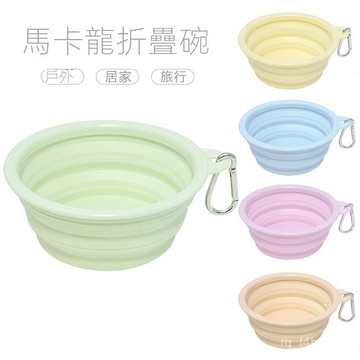 【限時特賣】寵物碗  飲水餵食一體碗    寵物狗狗折疊碗狗盆外出便攜式狗碗食盆戶外喝水
