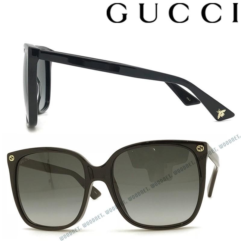 GUCCI グッチ グラデーションブラック サングラス GUC-GG-0022S-001