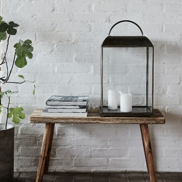 丹麥 house doctor Nadi 原生美學木質凳｜原色 81公分