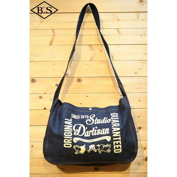 ダルチザン バッグ STUDIO D'ARTISAN D7542 ニュースペーパー