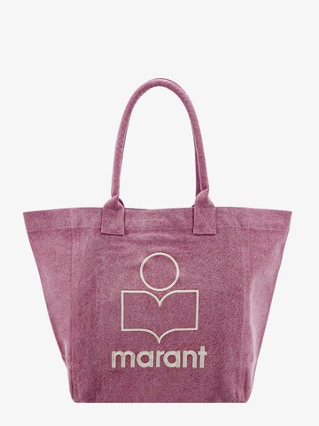Yenky canvas shoulder bag with embroidered logo - ISABEL MARANT - gender_Woman