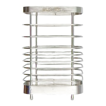 LInox 廚之坊 304不鏽鋼方形置物架  方便清洗  底片可拆卸  RK455427  10 x 7.5 x 15cm