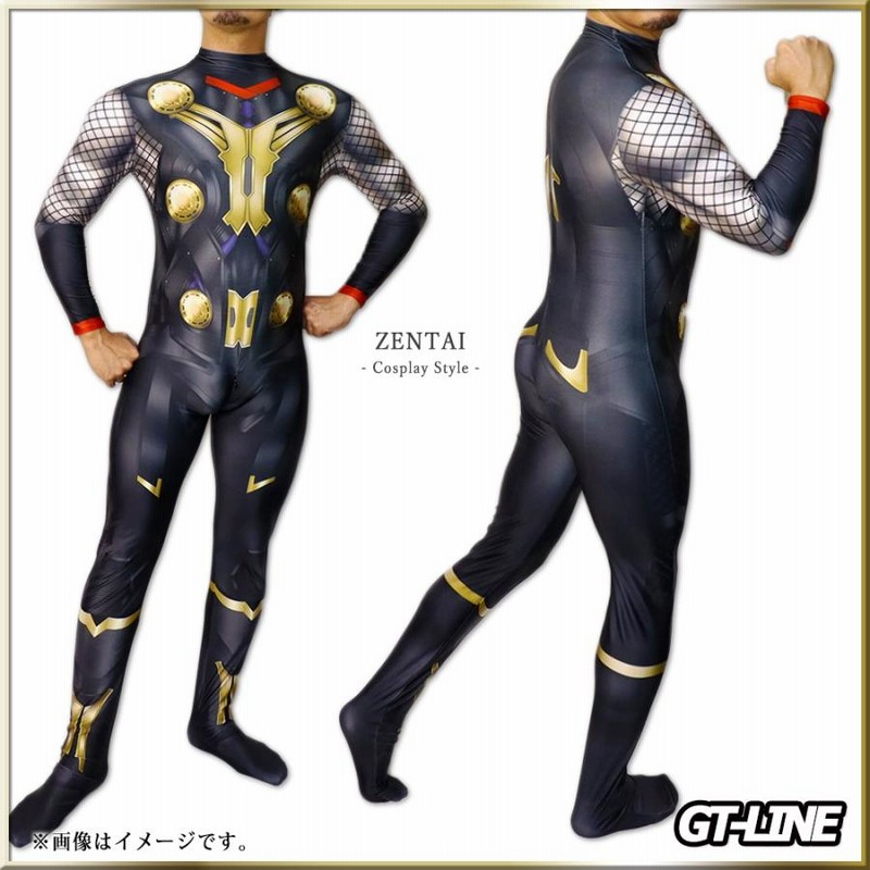 Zentai ヒーロー アメコミ ゼンタイ ファスナー付 全身タイツ Zentai ヒーロー アメコミ ゼンタイ ファスナー付 全身タイツ