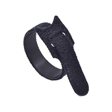 葉子小舖 魔鬼氈束帶 集線器 貓咪造型 可重複使用 黑色  1入