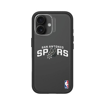 iPhone 16 Mod NX 黑 - NBA - Logo-聖安東尼奧馬刺 San Antonio Spurs - Light
