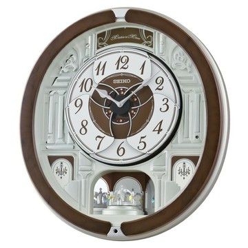 seiko SK037 精工鐘 (QXM615B) 優雅宮廷盛會音樂鐘 44.3*40.5*9.8cm｜樂天全館特惠中★指定刷卡回饋10%
