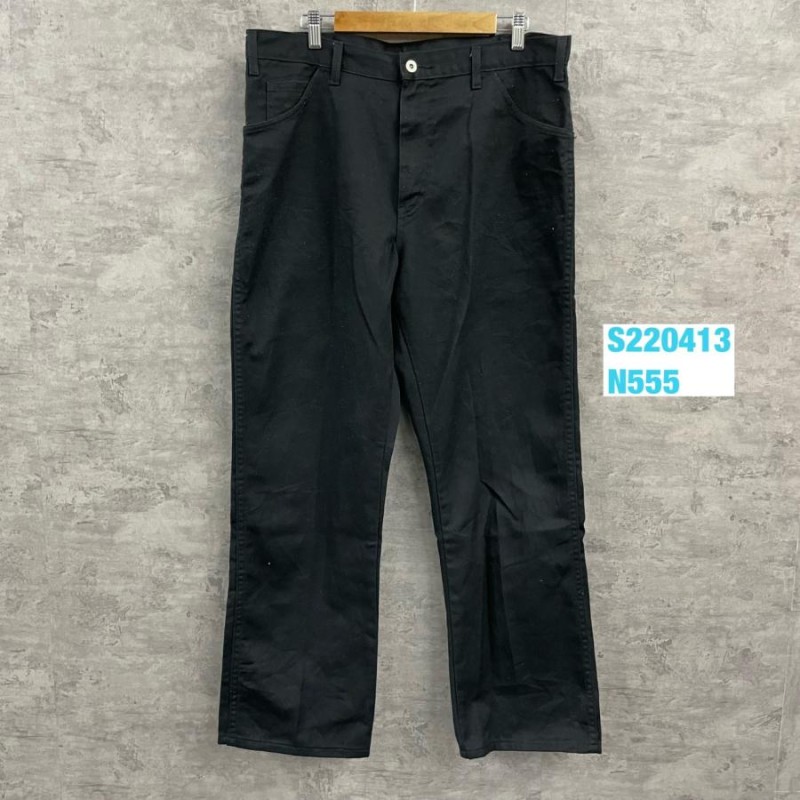 Dickiesブラック ワークパンツ38×30 RN20697 CA01095 アメリカ 海外