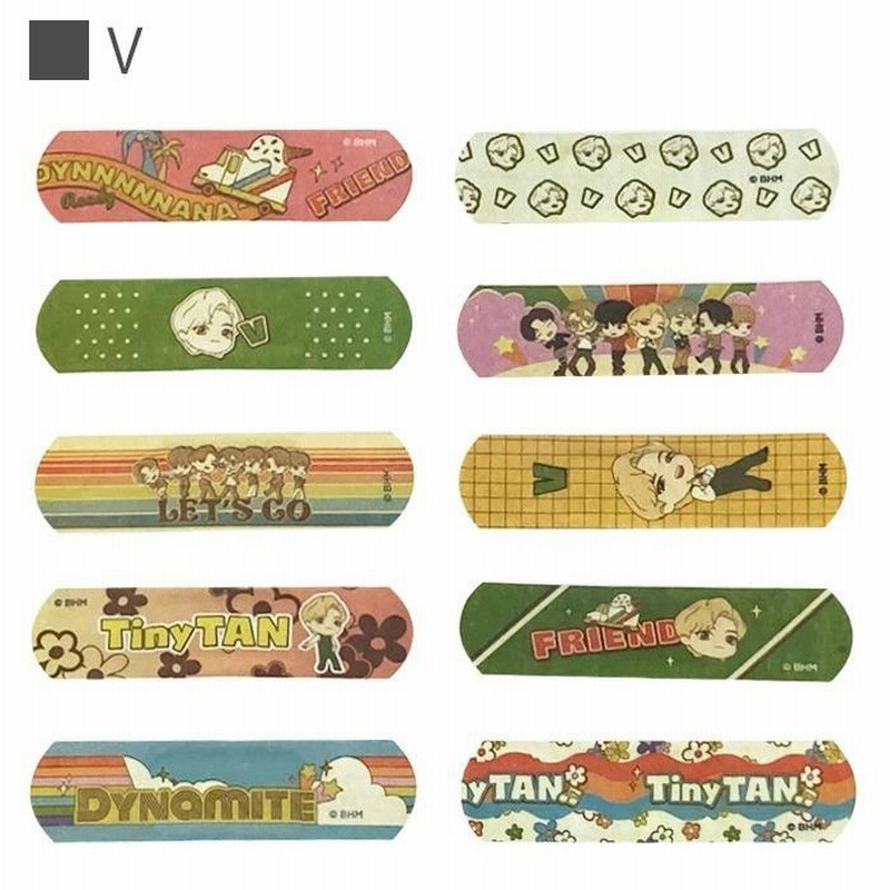 防弾少年団(BTS) - bts トレカ　bt21フレンズ　tinytan 絆創膏 防弾少年団(BTS) - bts トレカ bt21フレンズ tinytan 絆創膏