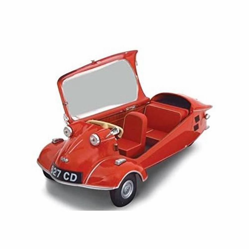 OXFORD オックスフォード メッサーシュミット KR200 ミニカー 1/18 MESSERSCHMITT KR200 BUBBLE CAR ( レッド) | LINEショッピング