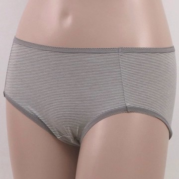 (蝦皮官方商城免運)華歌爾 舒適M-LL中腰三角生理褲(灰)透氣包臀-奈納炭紗種系列-特殊素材負離子NS2514IN